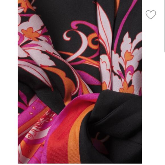 KOBI HALPERIN $498 Suzi Floral-Print Silk Dress sz Women's Small - Picture 2 of 14